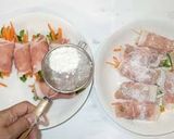 肉巻きのトマト煮♪簡単チーズ入り作り方4写真