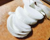 ほうれん草入り新玉ねぎの親子丼作り方3写真
