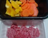 厚揚げと野彩り菜の炒め物作り方2写真
