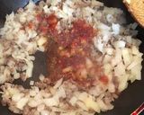 一人分の簡単麻婆豆腐もどき丼作り方4写真