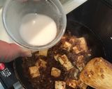 一人分の簡単麻婆豆腐もどき丼作り方8写真