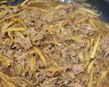 新ごぼうと牛肉の山椒佃煮作り方5写真