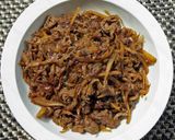 新ごぼうと牛肉の山椒佃煮作り方7写真
