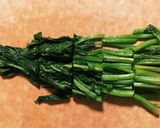 ほうれん草入り新玉ねぎの親子丼作り方2写真