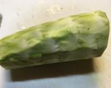 ブロッコリーの茎で漬物ザーサイ風作り方1写真