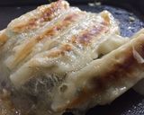 ゼラチンで肉汁ジュワッと羽根付き餃子作り方11写真