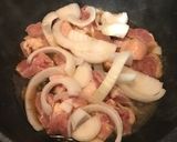 ほうれん草入り新玉ねぎの親子丼作り方7写真