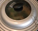 ほうれん草入り新玉ねぎの親子丼作り方10写真