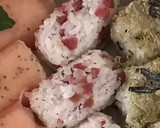 俵型おにぎり♡枝豆と桜 ひな祭り作り方10写真