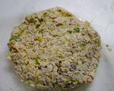 ヘルシー！オイルフリー☆鰤豆腐餃子作り方3写真