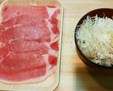 簡単！お弁当に♪キャベツを巻いた生姜焼き作り方1写真