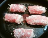 簡単！お弁当に♪キャベツを巻いた生姜焼き作り方3写真