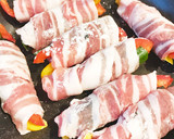 お弁当に♪彩り野菜の豚巻しょうが焼き作り方4写真