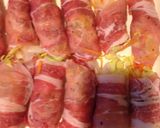 超簡単！旬の野菜の肉巻きレンジ蒸し作り方3写真
