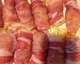 超簡単！旬の野菜の肉巻きレンジ蒸し作り方3写真
