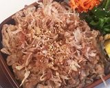 【お弁当】和風焼肉丼作り方3写真