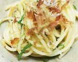 お弁当に♡鰹節と大葉のパスタ♪麺つゆだけ作り方2写真