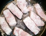 厚切り豚ロースの梅ﾀﾞﾚ絡め焼き✴作り方4写真