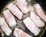 厚切り豚ロースの梅ﾀﾞﾚ絡め焼き✴作り方4写真
