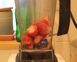 vitamix　簡単いちごのアイス作り方2写真