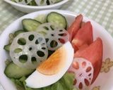 初心者さんの野菜サラダ〜(o˘◡˘o)♡作り方7写真