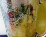 コールラビの茎inスムージー作り方2写真