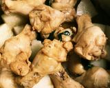 簡単分量！柔らか手羽元と大根の煮込み☆　作り方5写真