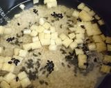 玄米・黒米を使った銀杏炊き込みご飯作り方2写真