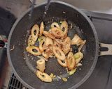 ちくわと長ネギの醤油炒め☆作り方6写真