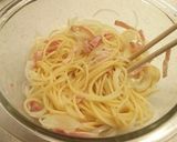 レンジで♪スパゲッティドーナツ作り方3写真