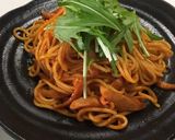 大人のパスタ ピリ辛ナポリタン風作り方6写真