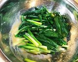 行者にんにくの酢味噌あえ作り方4写真