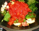 タコとトマトのパスタ（オクトパスタ）作り方8写真