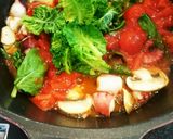 タコとトマトのパスタ（オクトパスタ）作り方10写真