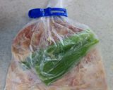 新玉葱とから揚げ 新玉葱ドレッシングで作り方1写真