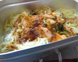 最山のメスティンでキムチ焼きそば作り方12写真