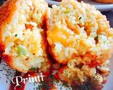 チーズinライスコロッケカレー風味作り方4写真