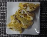 竹輪入り卵焼き作り方6写真