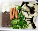 ヘルシー♪ナスとピーマンの生姜醤油炒め作り方1写真