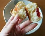材料3つ簡単おやつ☆ヨーグルトマフィン。作り方5写真