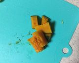 納豆とかぼちゃの油揚げ包み作り方3写真