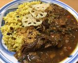 男飯 生姜と山椒と果物で絶品カレーライス作り方13写真