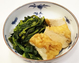 菜っ葉と厚揚げの煮びたし♡簡単♪作り方6写真