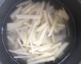 じゃがいもとにんじんのふきのとう味噌炒め作り方2写真