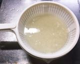 ストウブの鶏ゴボウ炊き込みご飯作り方1写真