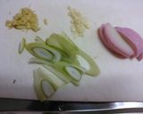 めみ単単（坦々）鍋焼きうどん作り方1写真