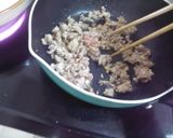 めみ単単（坦々）鍋焼きうどん作り方2写真