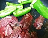 牛肉ともやしで簡単お酢炒め作り方1写真