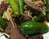 牛肉ともやしで簡単お酢炒め作り方4写真