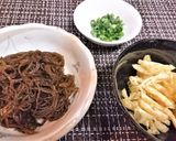 ヘルシー★お手軽【もずくとアゲの味噌汁】作り方1写真